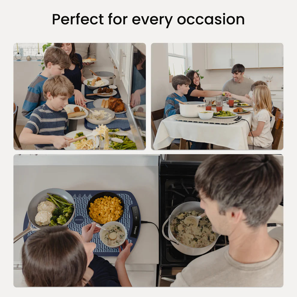 Platefule |The Always-Hot Food Mat
